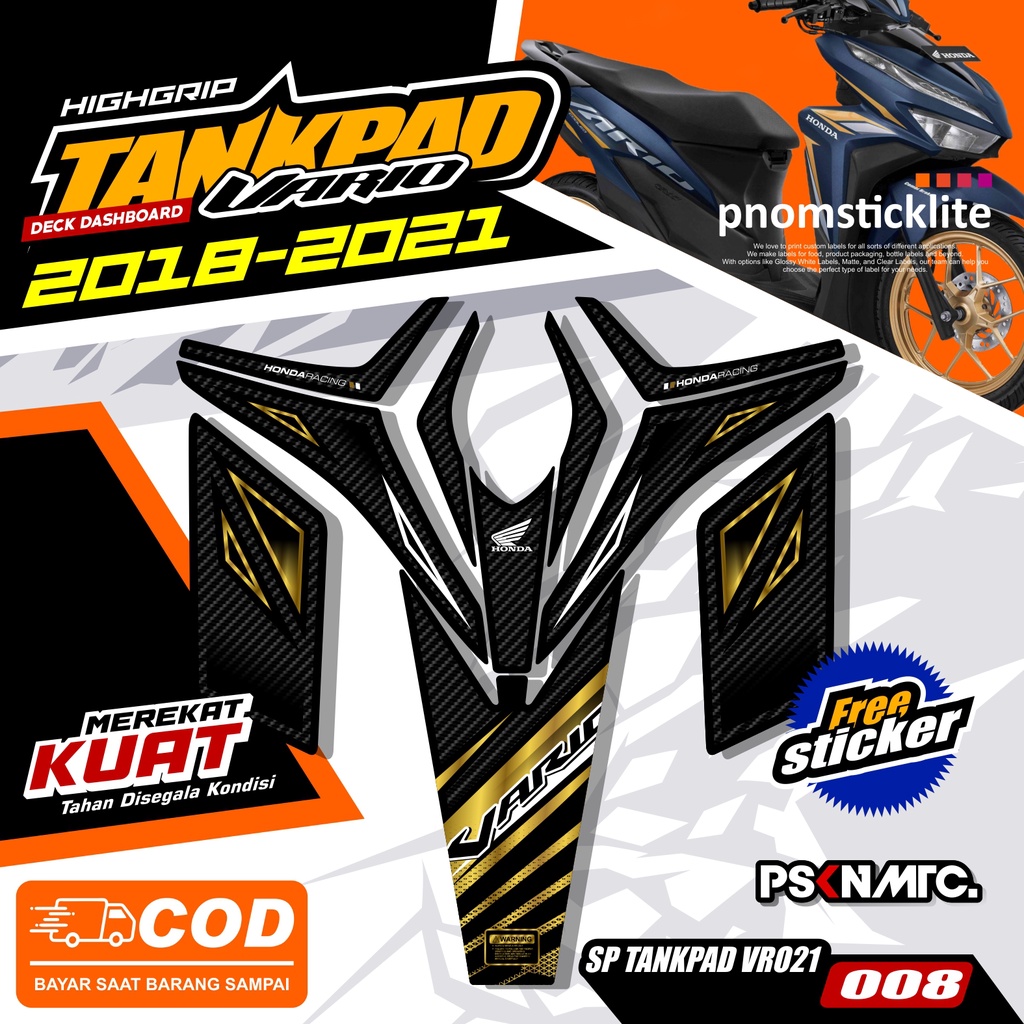 Jual Tankpad Vario New Striping Vario