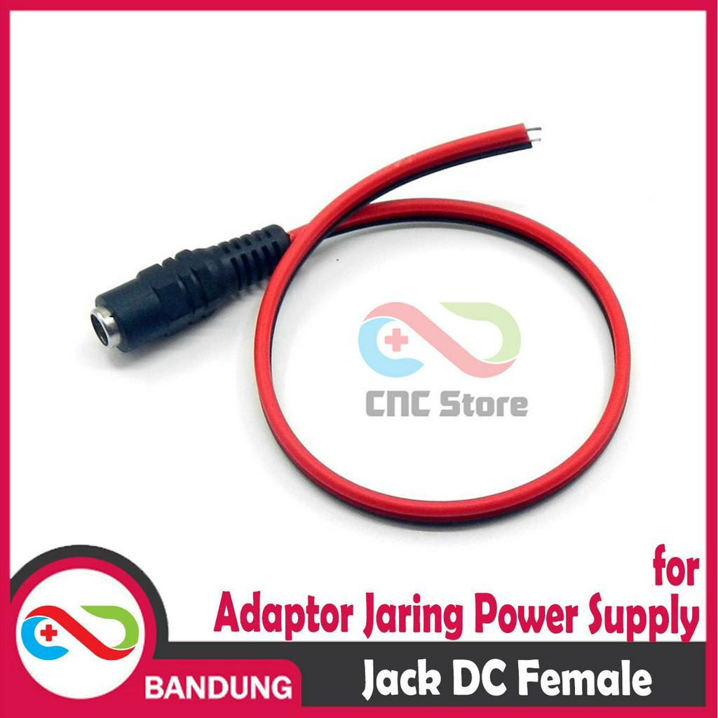 Jual KABEL JACK DC FEMALE UNTUK ADAPTOR JARING POWER SUPPLY | Shopee ...