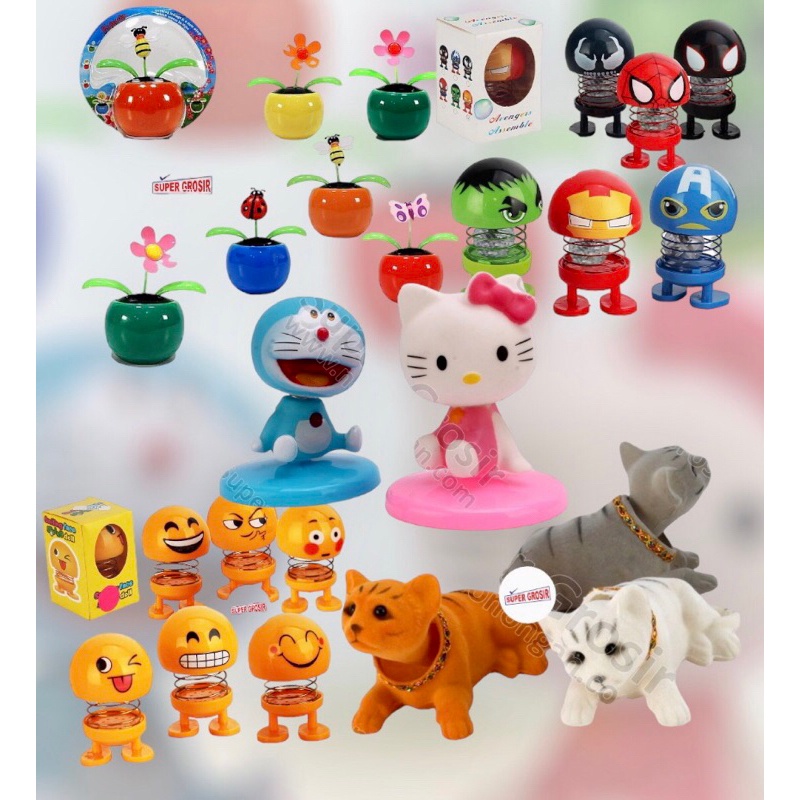 Jual Pajangan Mobil Goyang / Hiasan Mobil /Accesoris Mobil /Dashboard