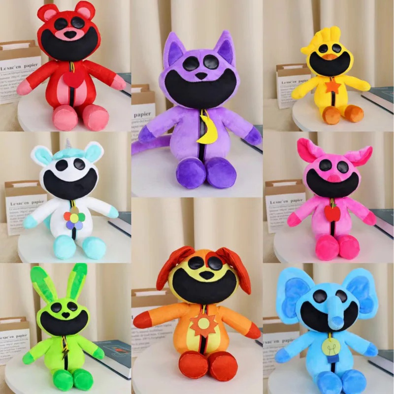 Smiling Critters Plush Catnap Doll Soft Toy Peluches Pillow Gift