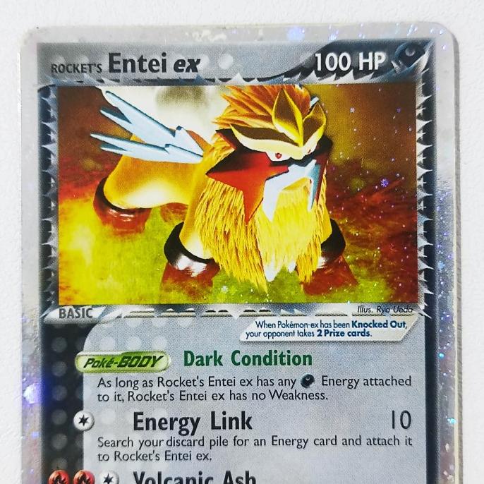 Pokemon 2024 Rocket's Entei EX