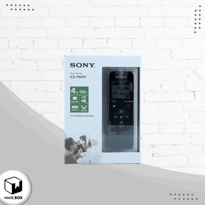 Jual Sony Icd Px Digital Voice Recorder Px Perekam Suara