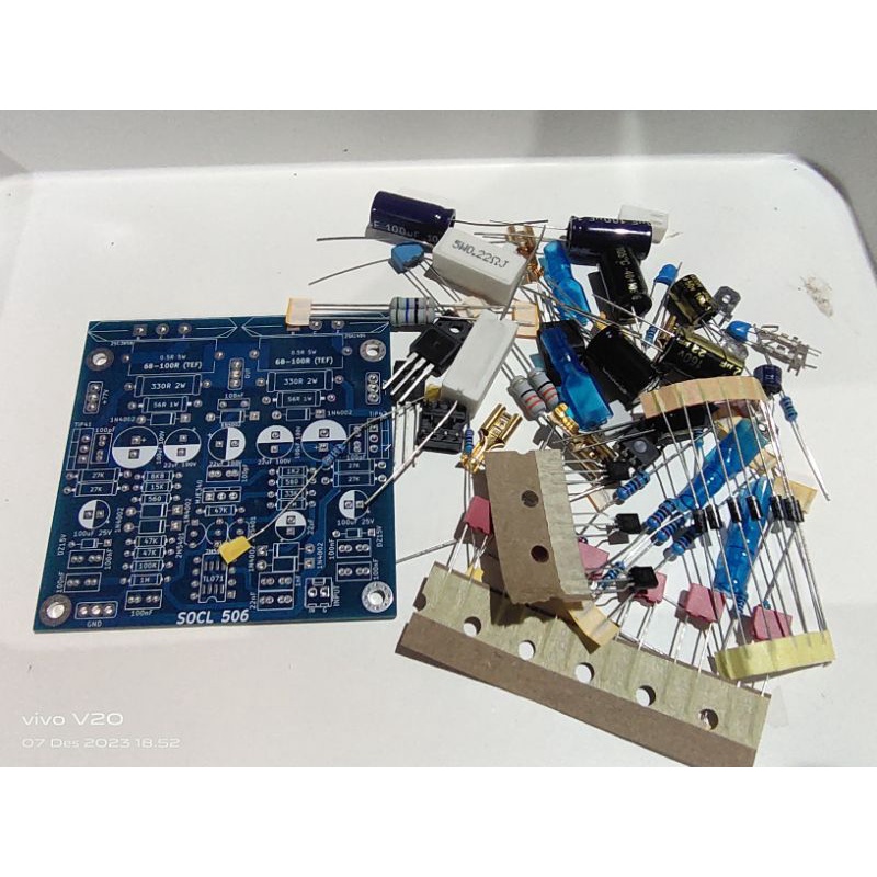 Jual pcb SOCL 506 + Komponen full Original paket DIY | Shopee Indonesia