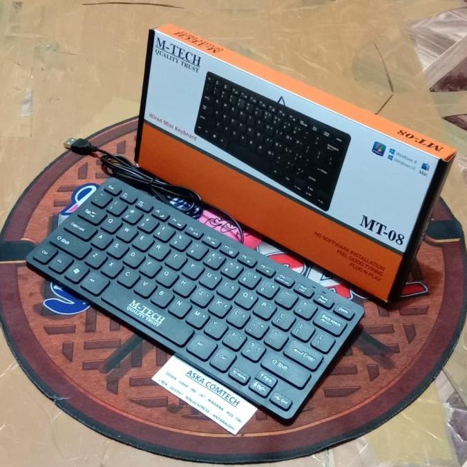 Jual Keyboard Mini M-Tech Mt-08 Keyboard External Mini Keyboard Usb ...