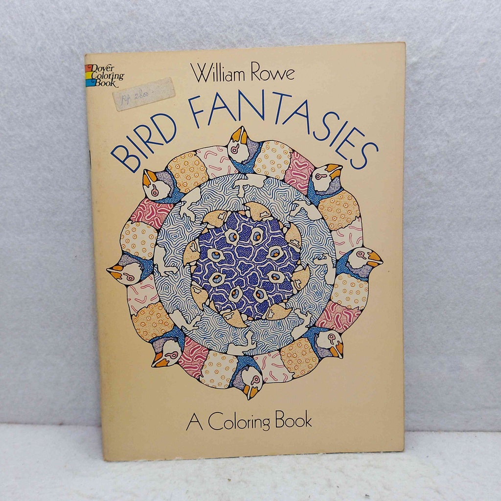 Jual Dover Coloring Book Bird Fantasies a Coloring Book - William Rowe ...