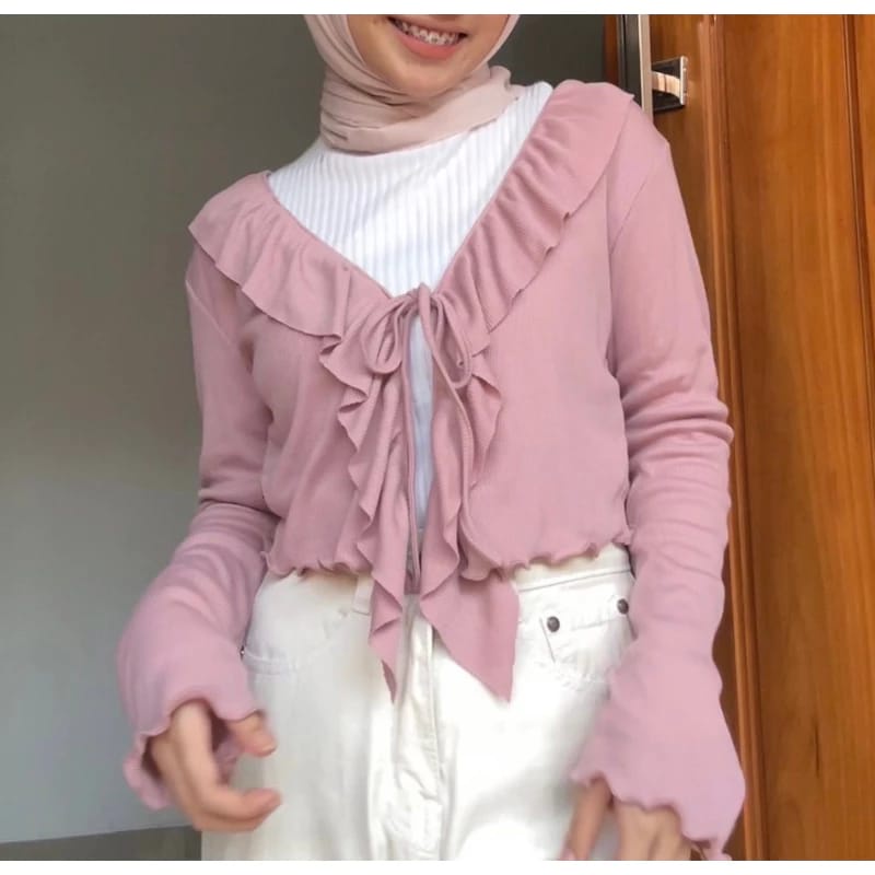 Jual FLoeyr - CARDIGAN RUMBAI | Shopee Indonesia