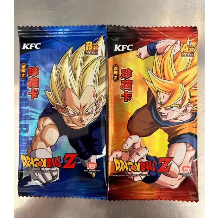 Jual COD Dragon Ball Z X Kfc Collectible Cards Terbaru | Shopee Indonesia
