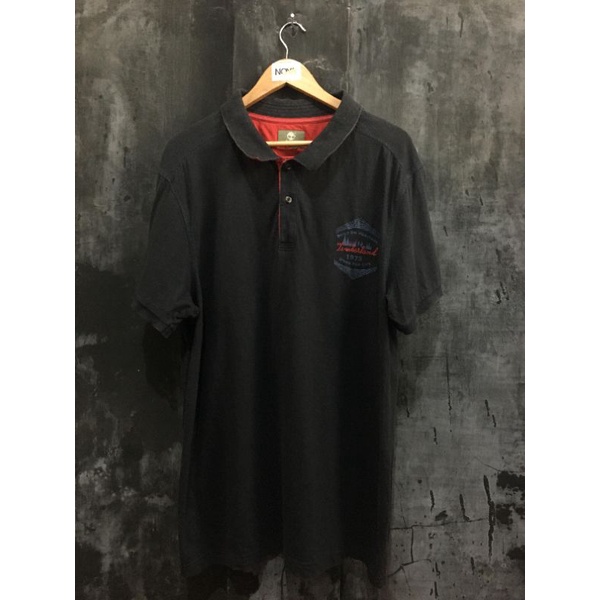 Timberland Earthkeepers Mens Burgundy Polo Shirt main image 1
