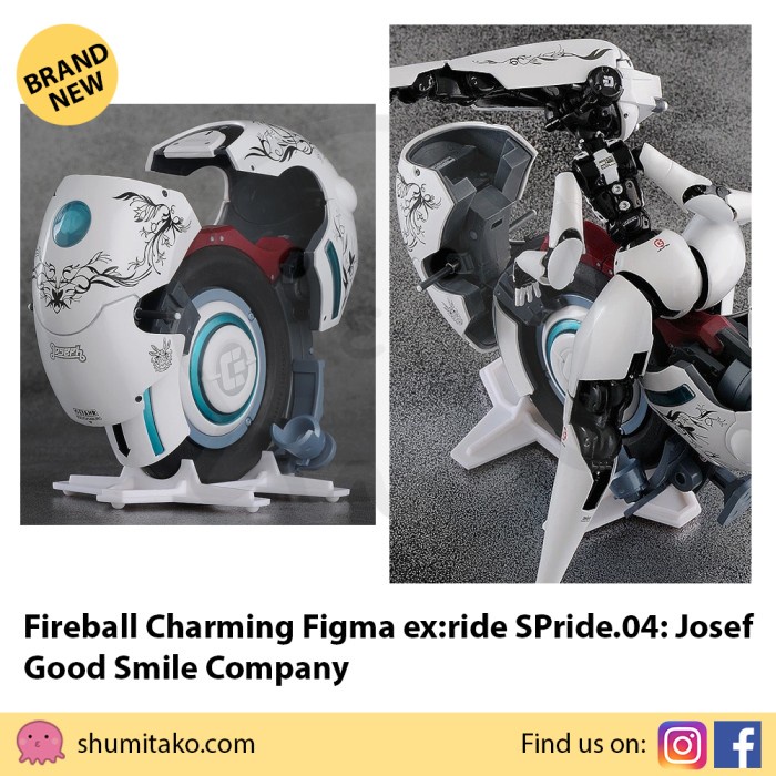 Jual Baru Fireball Charming Figma Ex:Ride Spride.04: Josef Good Smile ...