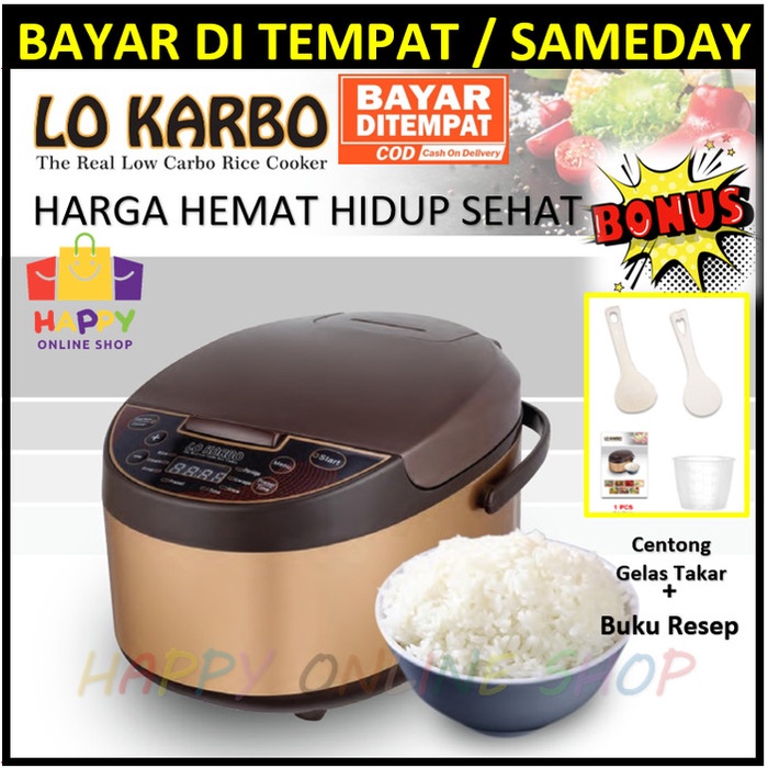 Jual tri LO KARBO Low Carb Rice Cooker - Low Carbo RiceCooker Rendah ...