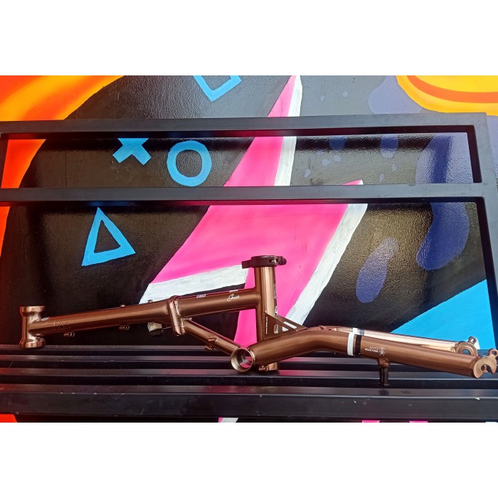 Jual Ori Frame Fnhon Gust Rose Gold Rim Brake Berkualitas | Shopee ...