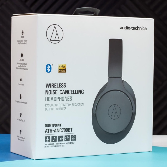 Jual Audio Technica ATH ANC700BT WIRELESS NOISECANCELLING HEADPHONES