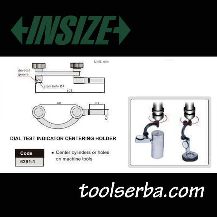 Jual Dial Test Indicator Centering Holder C Clamp Insize 62911