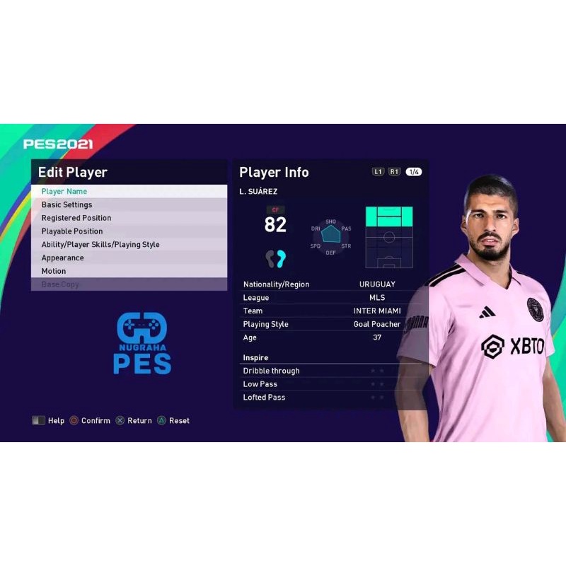 Jual OPTION FILE PES 2021 FULL TRANSFER 2024 + LIGA BRI , PS4/PS4