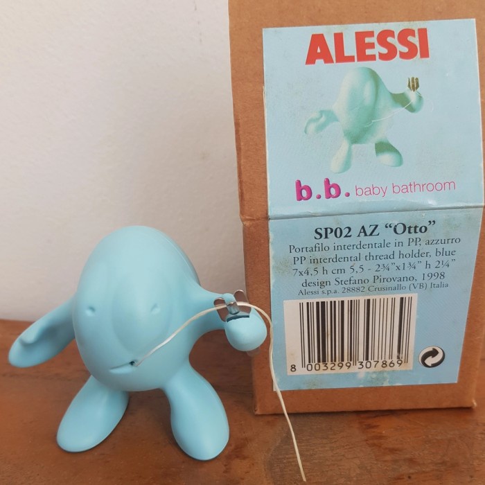 Jual Ready Alessi, Otto, Dental Floss Holder, Italy Shopee Indonesia