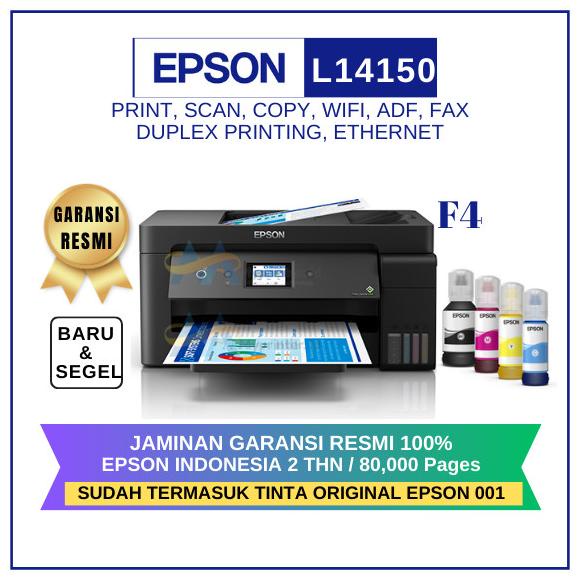 Jual HARGA DISC - Epson EcoTank L14150 A3+ Wi-Fi Duplex Wide-Format All ...