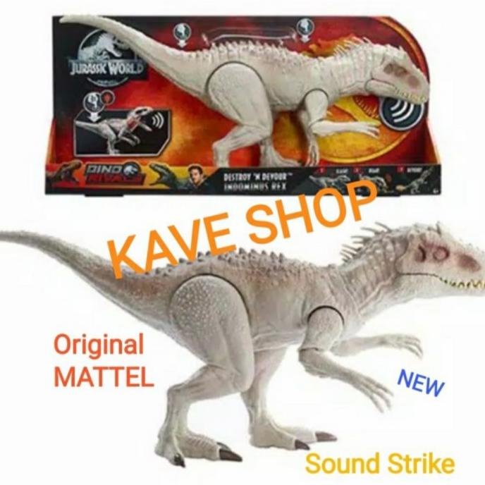 Jual Jurrasic World Dino Rivals : INDOMINUS REX ( Figurenya Besar) liat ...