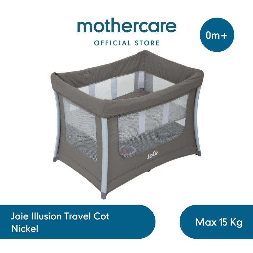 Jual Joie Illusion Travel Cot Nickel Tempat Tidur Lipat Bayi Shopee Indonesia