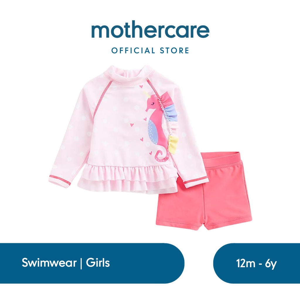Jual Mothercare Seahorse Sunsafe Rash Vest and Shorts Set - Pakaian ...