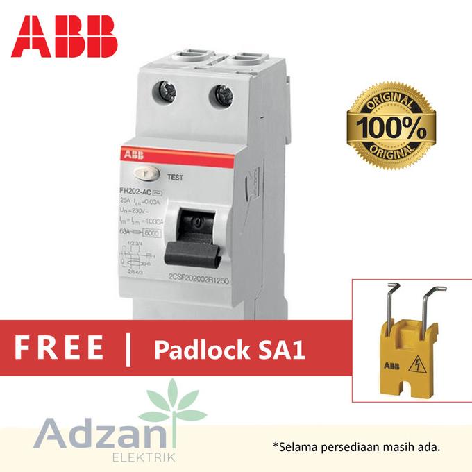 Jual Abb Elcb Rccb P A Ma Fh Csf R Free Padlock Sa