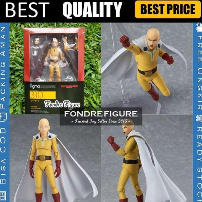 Figurine Saitama One Punch Man – Figma 310 – Action Figure Avec Boîte