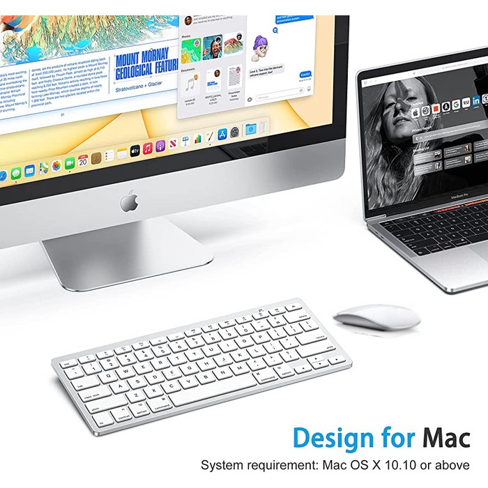Jual Keyboard iMac Keyboard Bluetooth Keyboard Wireless Bluetooth Imac ...