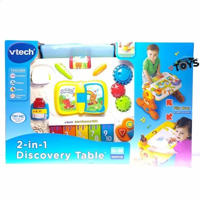 Jual VTech 2-in-1 Discovery Table Learning and Drawing All In One ...