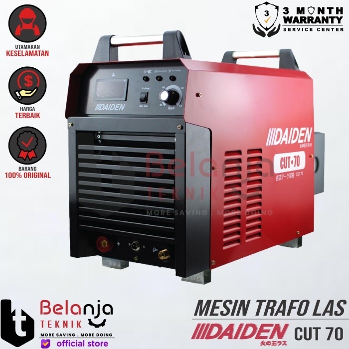 Jual Daiden Mesin Plasma Cut Trafo Las Listrik Cutting Welding Machine Shopee Indonesia