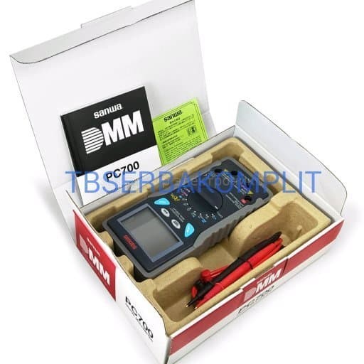 Jual New Ori Sanwa Pc700 Pc Link Digital Multimeter Multitester ...