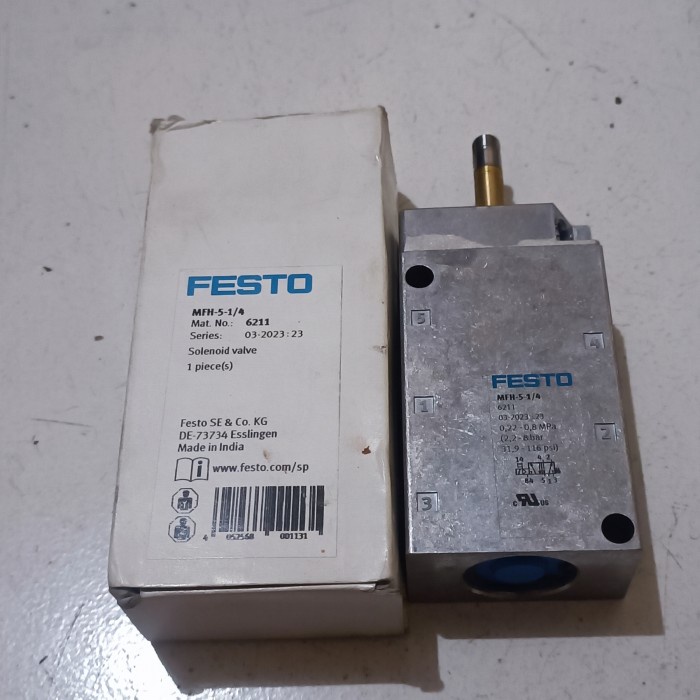 FESTO MFH--1/4, Size: 1/4 Inch At ₹ 2100 In Bhubaneswar | ID: 241877612
