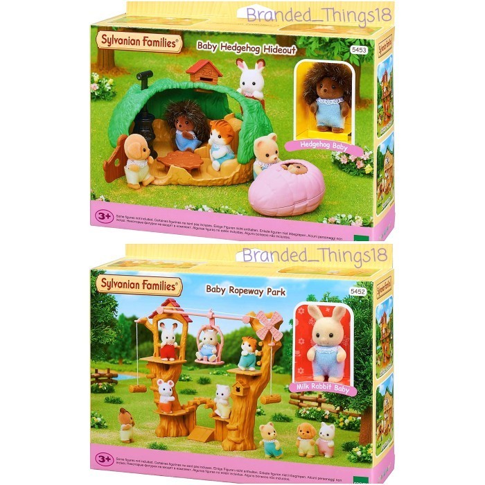 Jual Sylvanian Family HEDGEHOG HIDEOUT home baby figur playset rumah ...