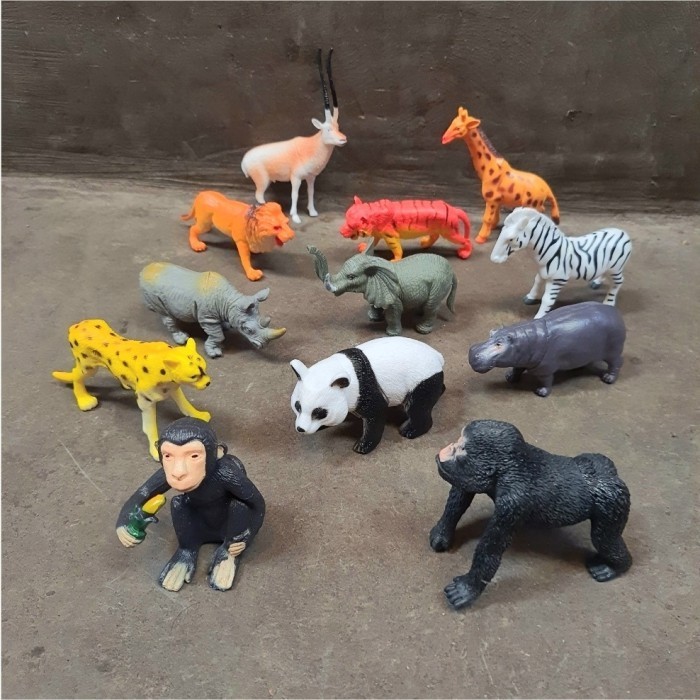 Safari Forellenbarsch-Miniatur – Handbemalt, 15,9 Cm, Für Sammler & Spiel