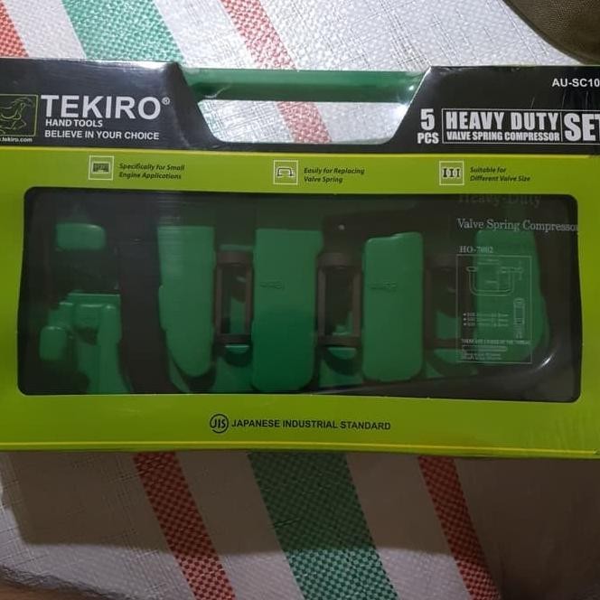 Jual Perkakas (B2T)Tekiro Heavy Duty Valve Spring Compressor/Treker ...