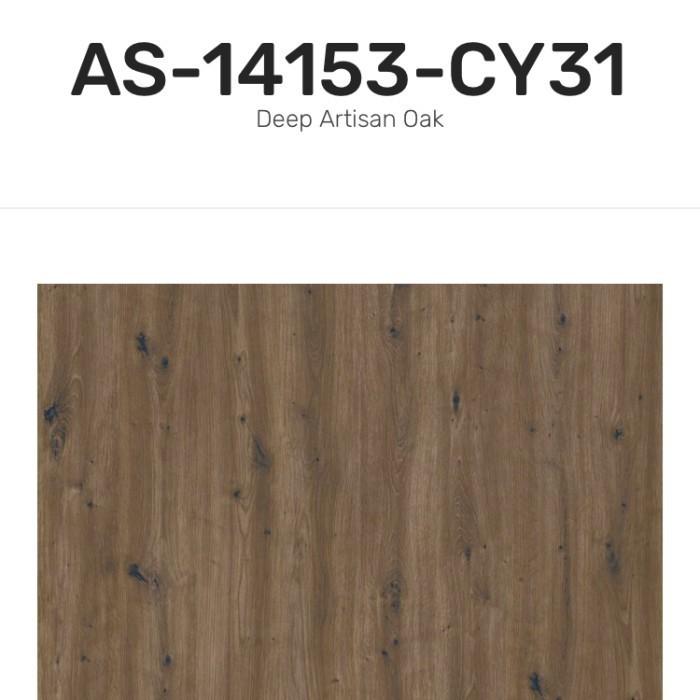 Jual Best Hpl Aica As 14153 Cy31 - Deep Artisan Oak Gratis Ongkir ...