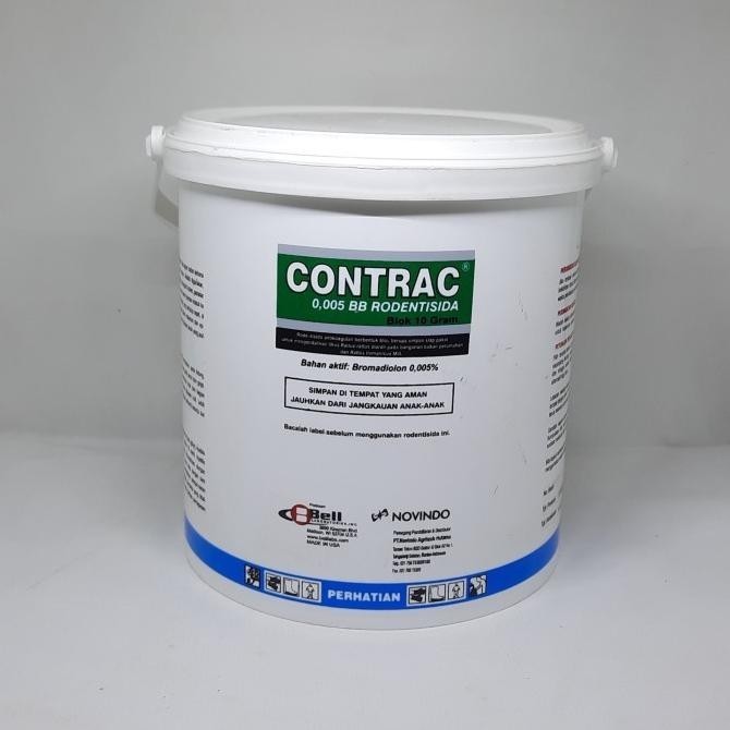 Jual Contrac 0,005 BB Racun tikus paling ampuh dari USA repacking 500 ...