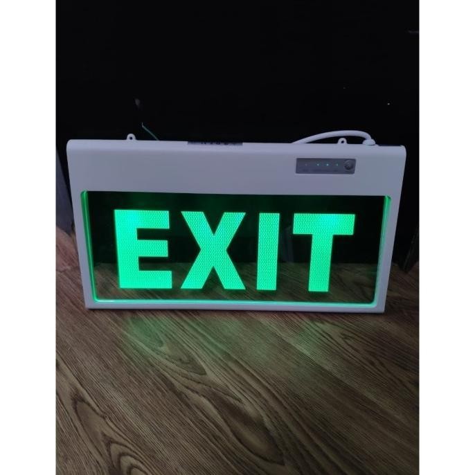 Jual Lampu Exit Led Lampu Petunjuk Darurat Emergency Exit Lamp Acrylic ...