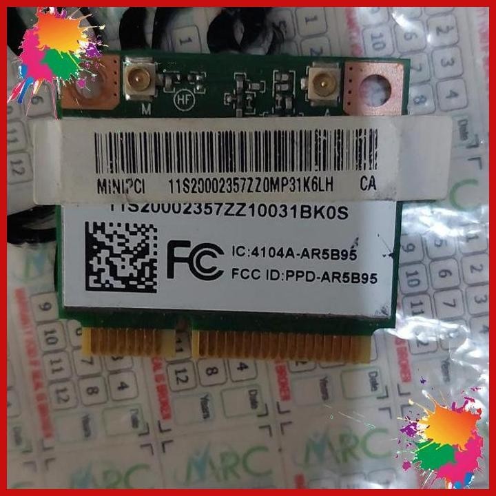 Jual atheros ar5b95-h ath-ar5b95 anatel 0223-09-3987 pcie 150 mbps [mc ...