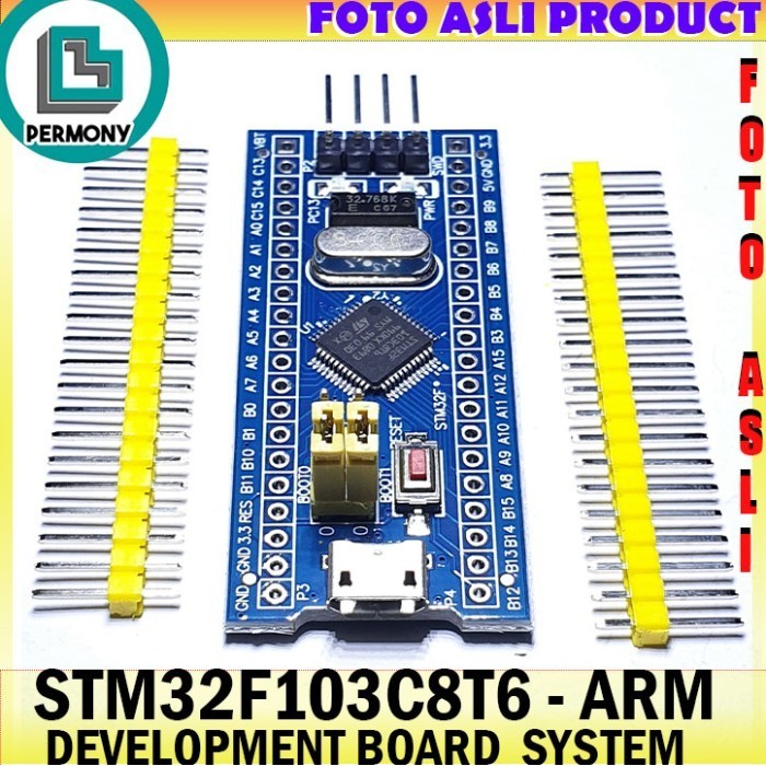 Jual Stm32 Stm32F103C8T6 Arm Minimum System Development Board Module ...