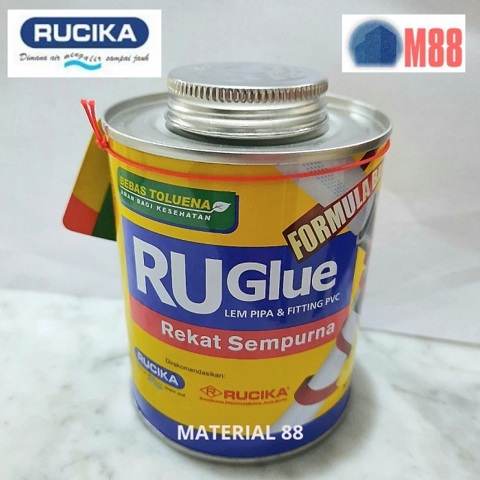 Jual Ruglue 400 Gr Lem Pipa Fitting Pvc Rucika Glue 400gr Upvc Ru Glue