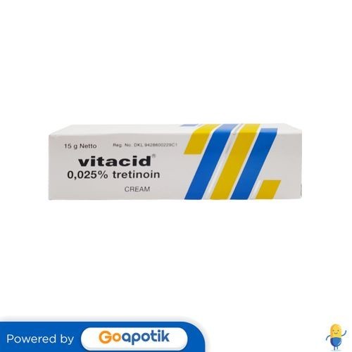 Jual VITACID 0.025% KRIM 15 GRAM | Shopee Indonesia
