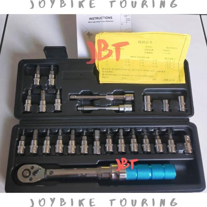 Jual Bike Torque Wrench Professional Set Carbon Tool Kit Set 2-15Nm 25 ...