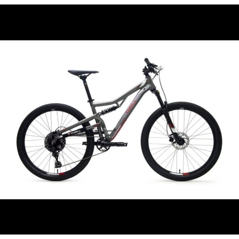 Jual Sepeda gunung MTB Full Suspension 27,5 Thrill Oust Team 10S ...