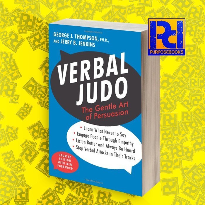 Jual Verbal Judo: The Gentle Art Of Persuasion George J. Thompson ...