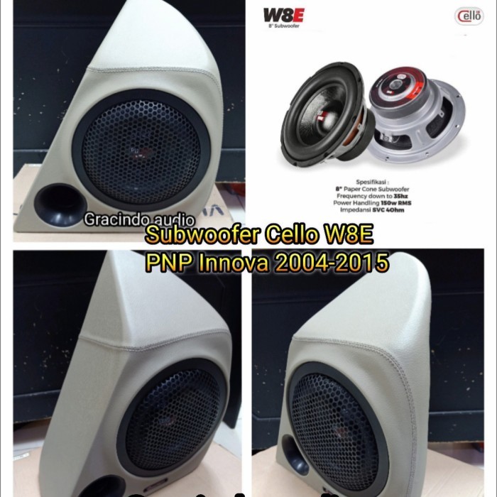 Jual Subwoofer Cello Inch Pasive Plus Box Pnp Toyota Innova