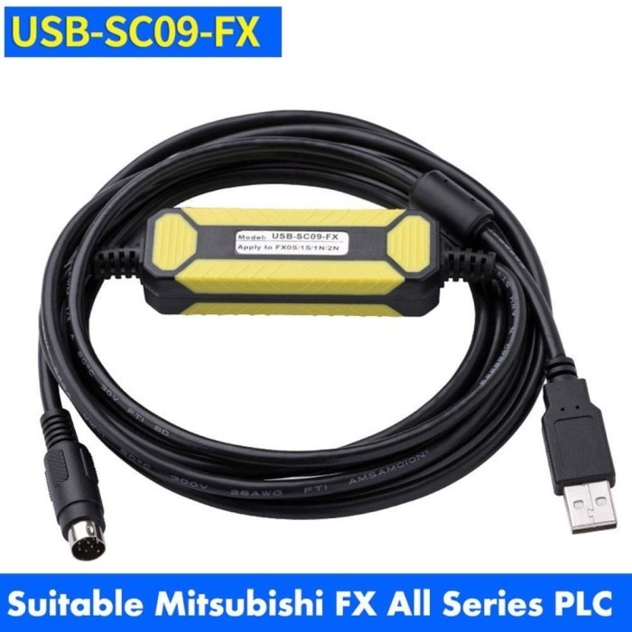 Jual Kabel PLC Mitsubishi USB-SC09 FX for FX Series | Shopee Indonesia