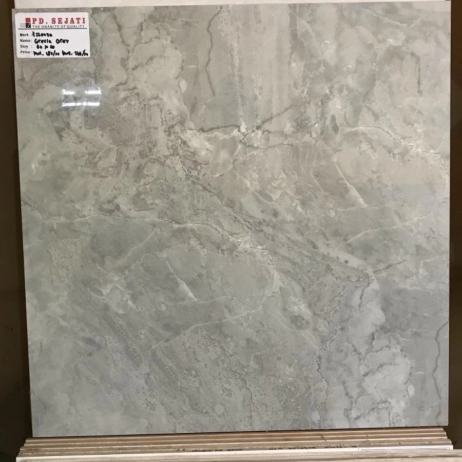 Jual Granit Essenza Gris Grecia Marble Polished 60x60 Grade AAA ...