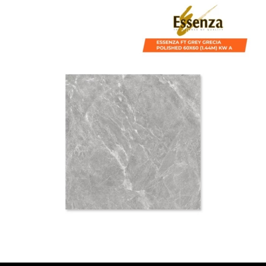 Jual Essenza Granit Lantai Grey Grecia Stone Polished 60x60 grade AAA ...