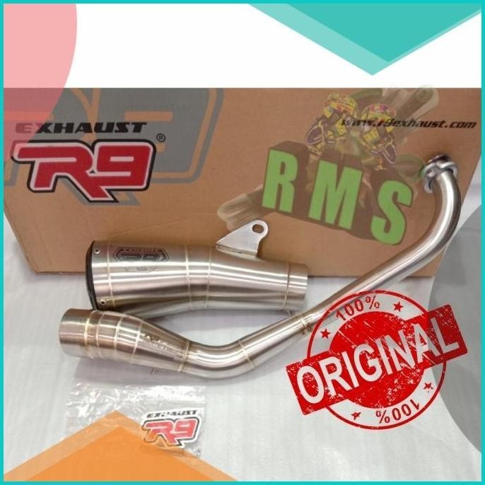 Jual Knalpot R9 GP SERIES SS Aerox - Pcx - Adv - Nmax old - Nmax 2020 ...