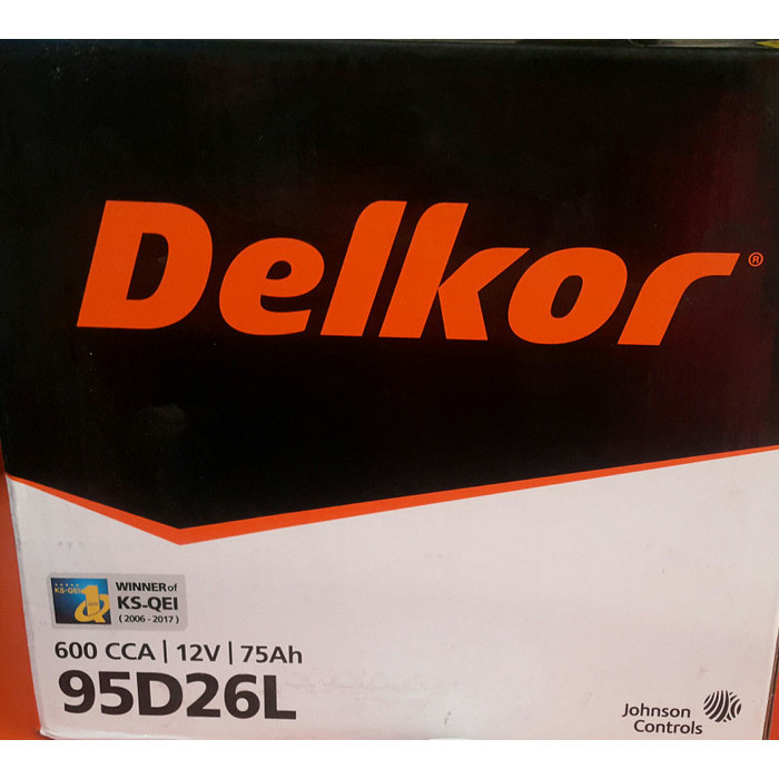 Jual accu delkor Aki delkor 95D26L | Shopee Indonesia