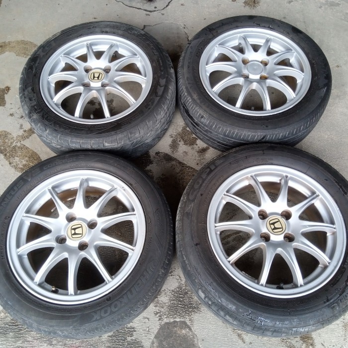 Jual Velg Mobil Bekas Copotan Oem Jazz Vtec Ring Ban Shopee